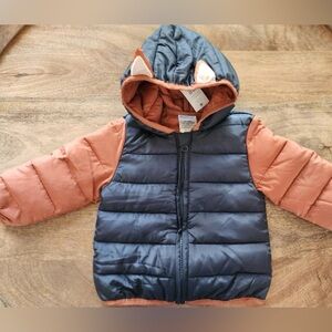 Robeez fox coat 9-12month NWT